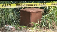 Hallan urna funeraria en v&iacute;a p&uacute;blica