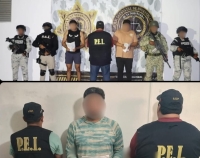 Caen 3 sujetos por robo de camioneta en Mérida