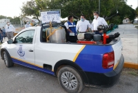 Alcalde supervisa acciones de abatización y fumigación