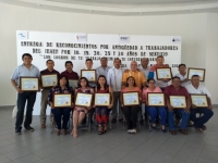 Reconocen labor de trabajadores del Ieaey