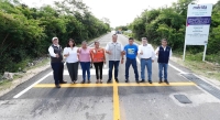 Ren&aacute;n Barrera supervisa obras de movilidad urbana en comisar&iacute;a de Tamanch&eacute;
