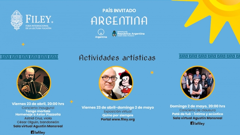 Argentina, presente en Filey 2021