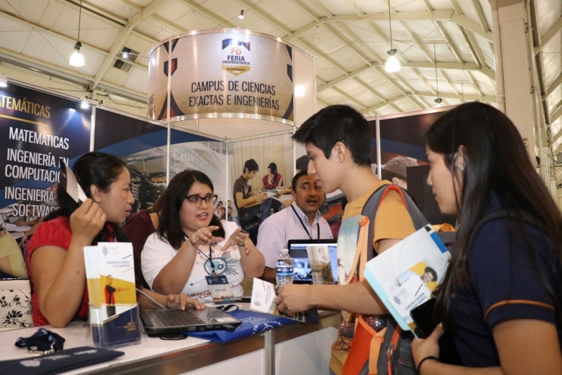 Arranca Feria Universitaria de Profesiones