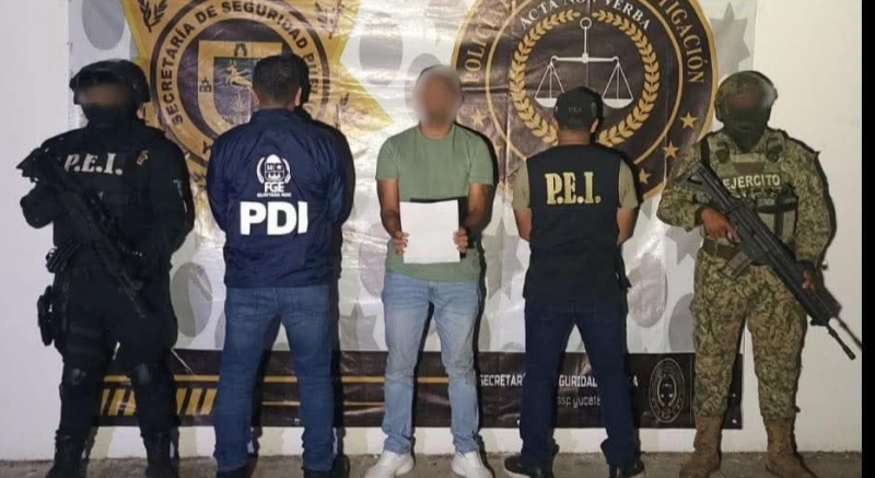 Cae prófugo quintanarroense en Yucatán