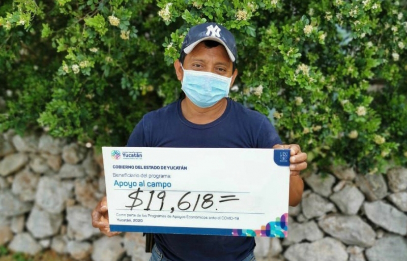 Productores yucatecos de cítricos de 11 municipios reciben apoyos económicos
