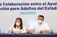 Ayuntamiento de M&eacute;rida y el Ieaey firman convenio de colaboraci&oacute;n
