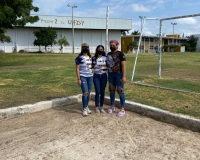 UADY estrena cancha de arena para v&oacute;libol