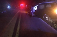 Dos lesionados en aparatoso choque&nbsp;en la M&eacute;rida-Canc&uacute;n