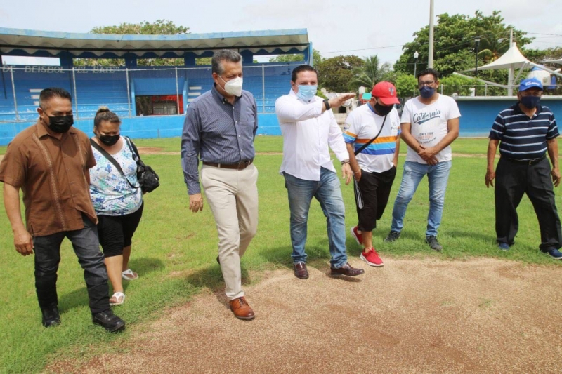Ayuntamiento avanza en mantenimiento de sedes deportivas