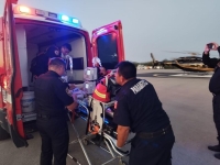 Trasladan a menor con lesiones graves de Tizim&iacute;n a M&eacute;rida