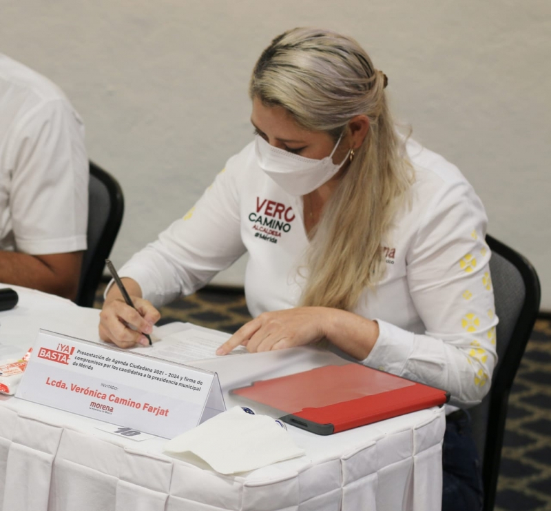 Debemos hablar de frente a la ciudadanía para que tomen decisiones: Verónica Camino