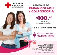 Cruz Roja anuncia nueva campa&ntilde;a de Colposcopia y Papanicolaou