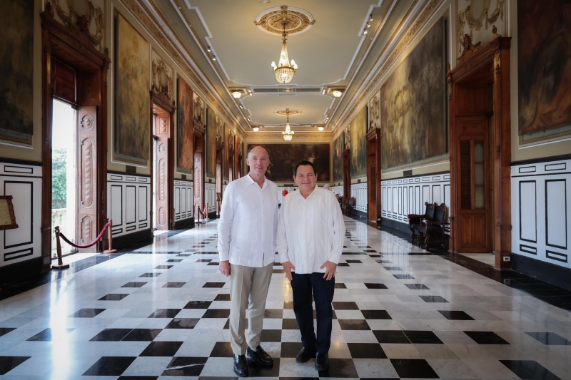 Recibe Huacho al embajador del Reino de los Países Bajos