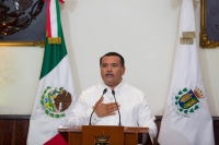 M&eacute;rida avanza, unida y solidaria: Renan Barrera