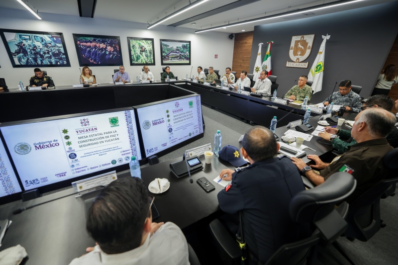 Se mantiene la seguridad en Yucatán