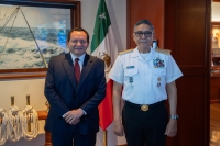 Revisan avances de ampliaci&oacute;n del Puerto de Altura