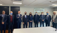 Vila Dosal se re&uacute;ne con funcionarios del Gobierno Federal