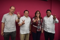 "Huacho" y Morena, la tercera vía para Yucatán: Yeidckol Polevnsky