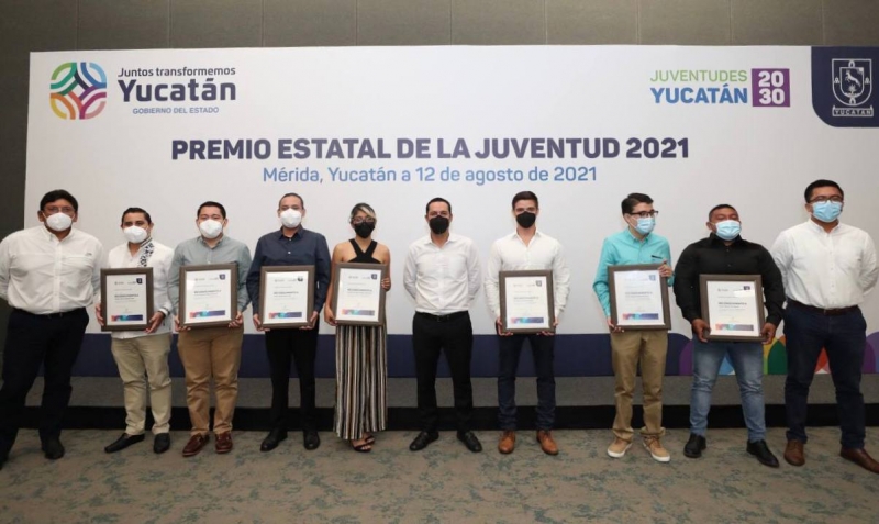 Reconocen a siete talentosos jóvenes yucatecos