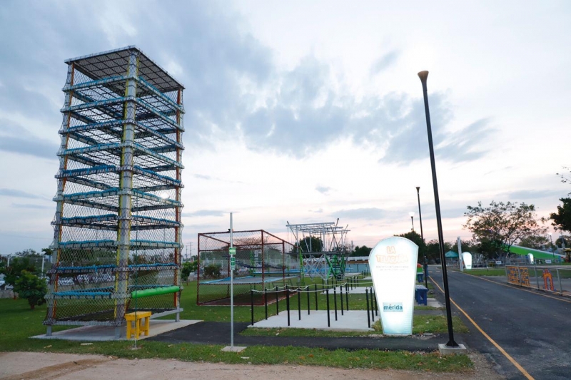 Continúan trabajos de rehabilitación en Parque de Deportes Extremos