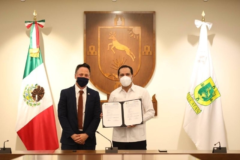 Embajada de Israel firma Carta Intención con Gobierno Estatal