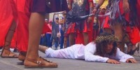 Reviven la pasi&oacute;n de Cristo en Acanceh