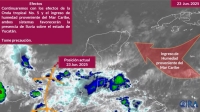 Continuarán las lluvias este lunes en Yucatán