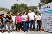 Ren&aacute;n Barrera entrega obras en la colonia Leandro Valle