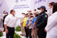 Fortalecen acciones en pro de la econom&iacute;a de trabajadoras municipales